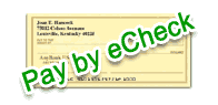 Pay via eCheck